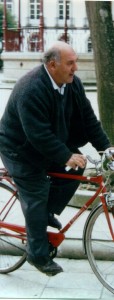 Antonio Gandoy na bicicleta